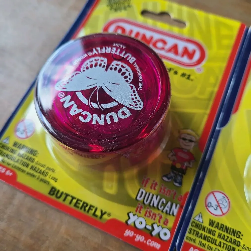 Duncan Butterfly Yo-Yo,‎ PiNK Imperial Glow In The Dark Lot Of 2